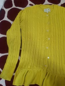 New Cherry crumble yellow sweater 💛 girls Kids