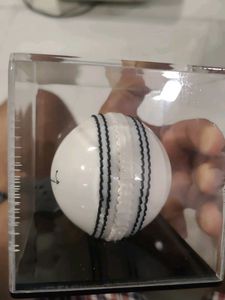 Signed Cricket Ball By Rahul Dravid
