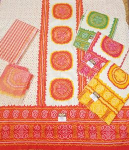Bandhani Dress Material