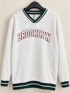 Brooklyn Athletic Dept. V-Neck Top