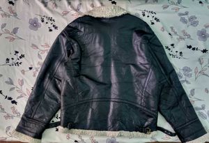 Shearling Lined Learher Jacket
