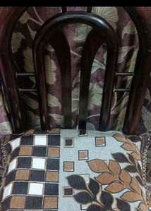 5 (3+1+1) Seater Sofa + 4 Chairs (SAGWAN WOOD)