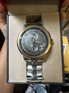 Kenneth Cole NY KC9258 Multifunction Chunky Stainl