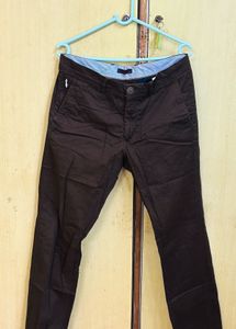 Men's Brown Casual Chinos