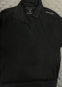 Calvin Klein Black Polo Shirt