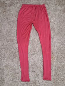 Women's Set of 2 Pink and Coral Leggings