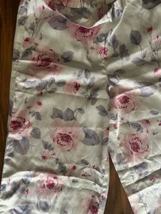 Floral Print Palazzo Pants