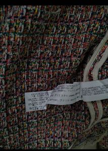 Zara Tweed Jacket with Fringes