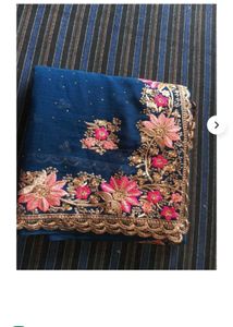 Women Embroidered saree