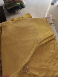 Embroidered Yellow Kurti
