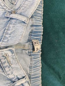 Light Wash Wide Leg Jeans