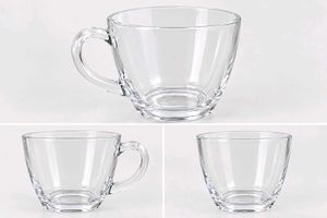 Clear Glass Coffee Mug