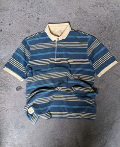 Jeep Men's Striped Polo Shirt