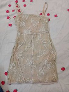 Elegant Lace Spaghetti Strap Dress