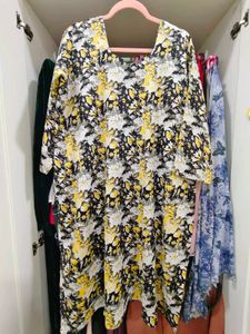 Beautiful Floral Print Kurta 3xl