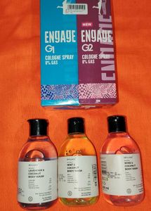 Engage 135ML x 2PC &amp; Brillare200MLx3Pc