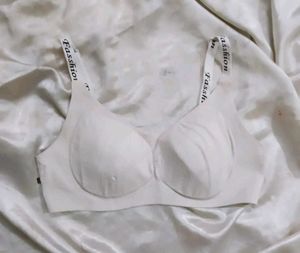 Comfortable White Bra