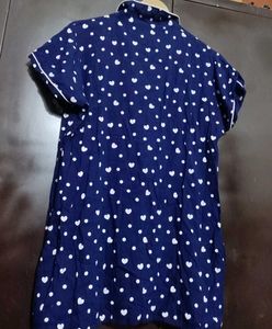 Navy Blue NightSuit for 36 Bust
