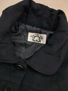 Navy blue Pea Coat for Women
