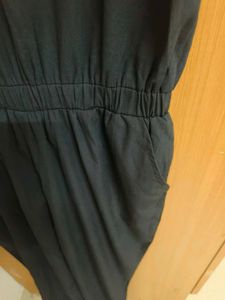 Black Net Jumpsuit