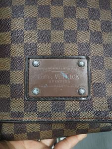 Louis Vuitton Damier Ebene Brooklyn Side Bag Unise