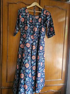 Floral Kurta cum Middi dress