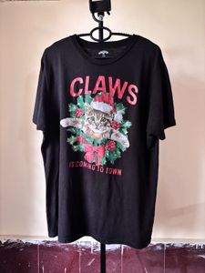 Funny Cat Christmas T-Shirt