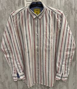 Cobb Men's Striped Button-Up Shirt
