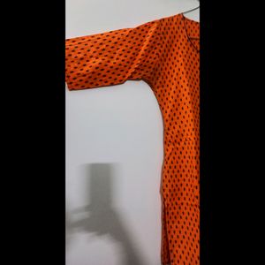 Orange Kurti / Tunic