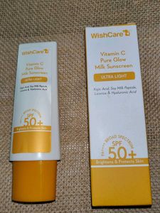 WishCare Vitamin C Milk Sunscreen SPF 50+