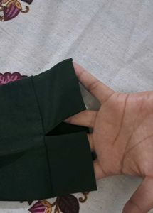 Dark Green Button-Up Shirt