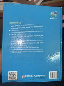 Modern's ABC of Practical Chemistry Class XII