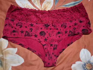 Red Lace brief