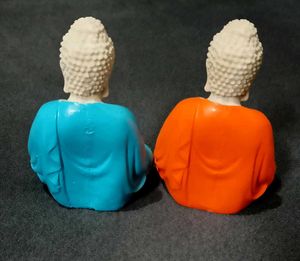 Set of 2 Buddha Idols