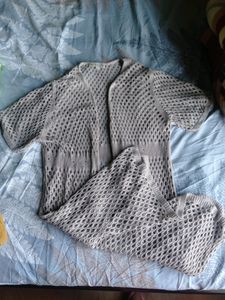 Girl Net Shrug