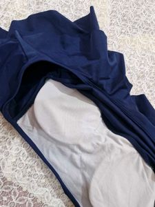 Pretty blue ruffle top