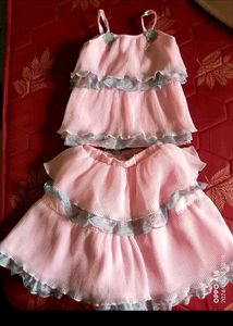Combo- Skirt Top Set For Girls