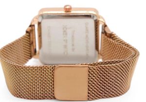 Joker &amp; Witch Rose Gold Square Watch