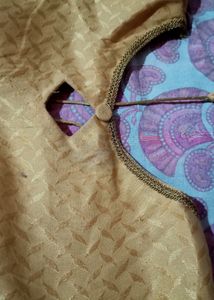 Back And Front Open Fancy Blouse