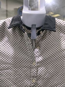 Chic Polka Dot Button-Up Shirt