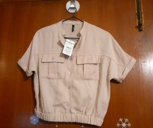 Beige Crop top