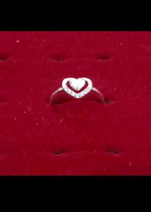 Original Silver Heart Shaped Ring