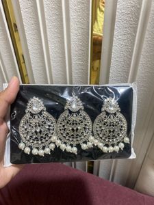 Exquisite Pearl &amp; Crystal Statement Earrings