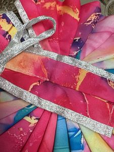 Vibrant Pleated Lehenga Choli Set