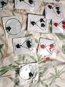 Fashion Butterfly Necklace &amp; Earring Set