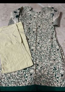 Designer Cotton Kurta Set