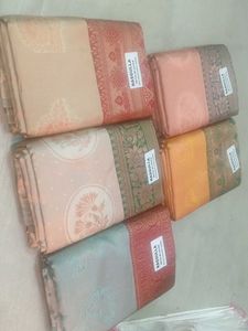 Elegant Silk Sarees with Blouse