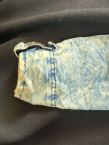 Washed Denim Long Kurta