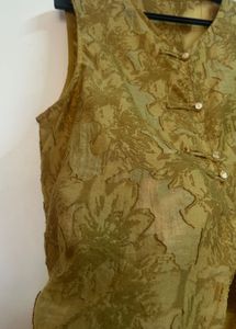 Unique Floral Print Vest Top