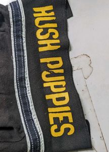 Black Polo Shirt with Dog Embroidery
